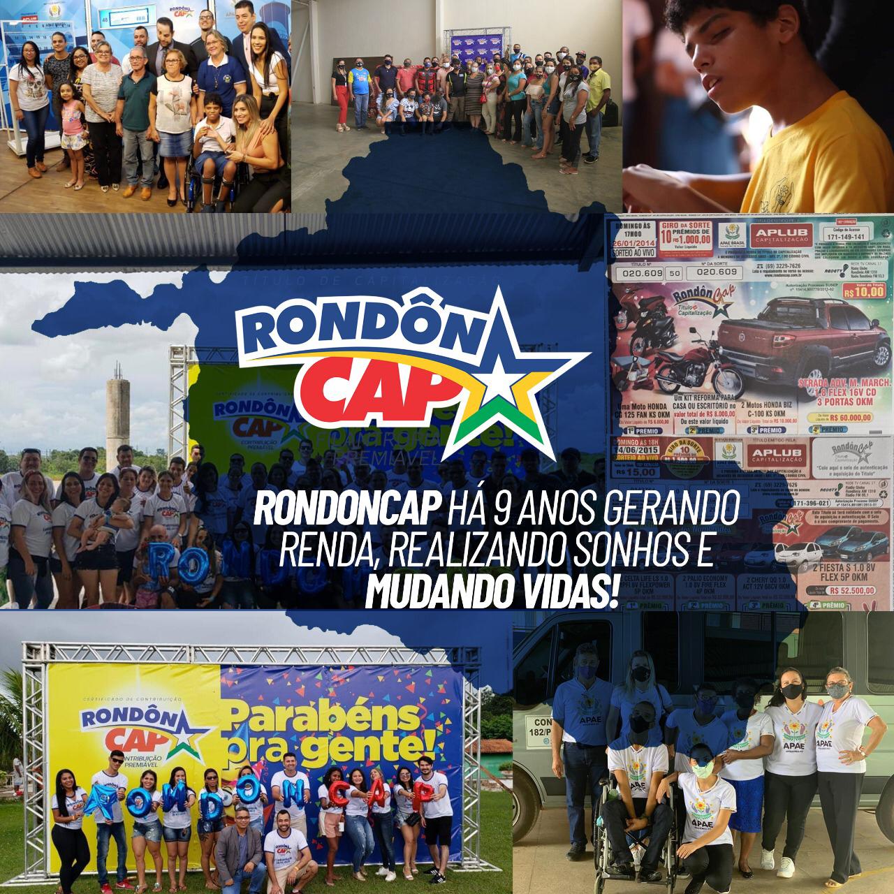 ANIVERSÁRIO RONDONCAP COMPLETA 9 ANOS DE ATIVIDADES